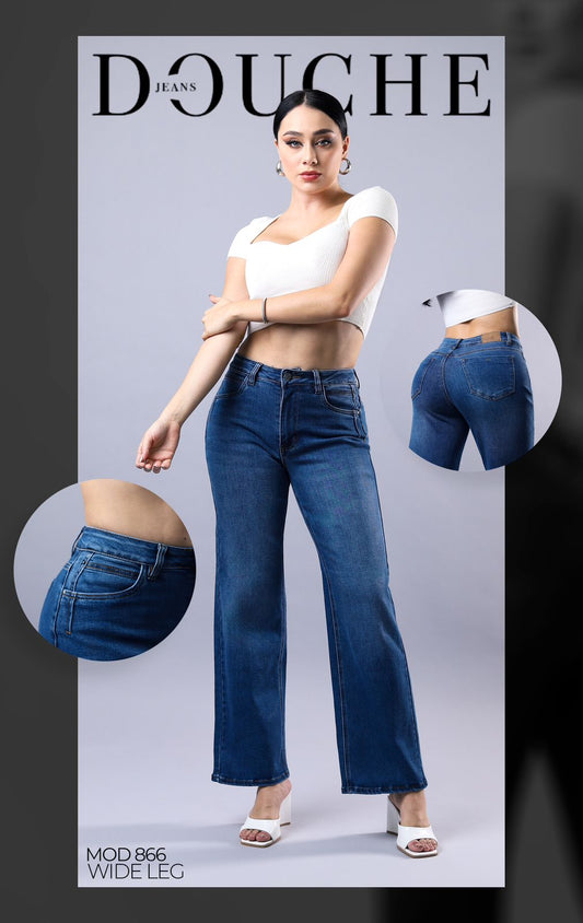 Douche jeans wide leg DE 866