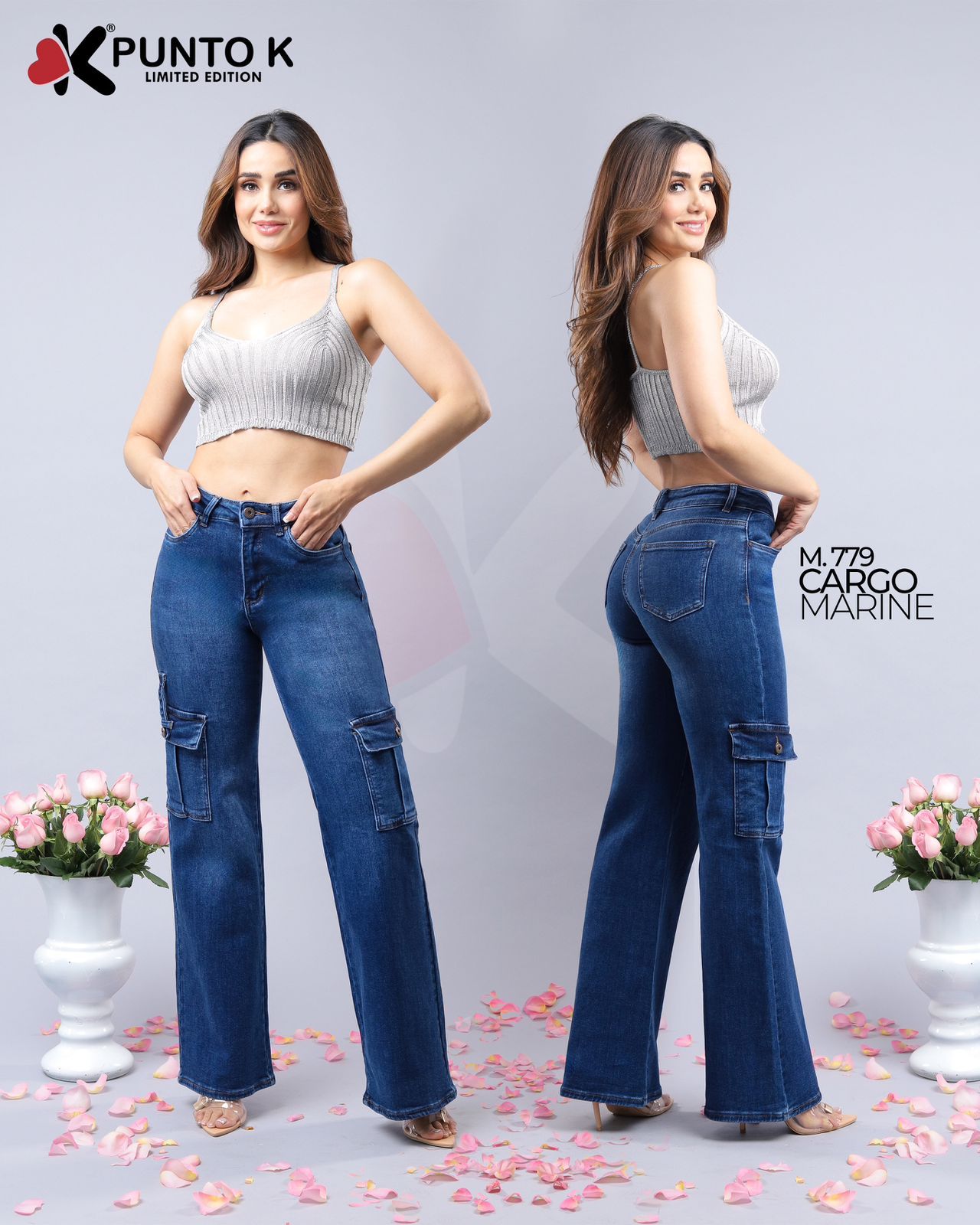 Punto K jeans marine cargo PK 779