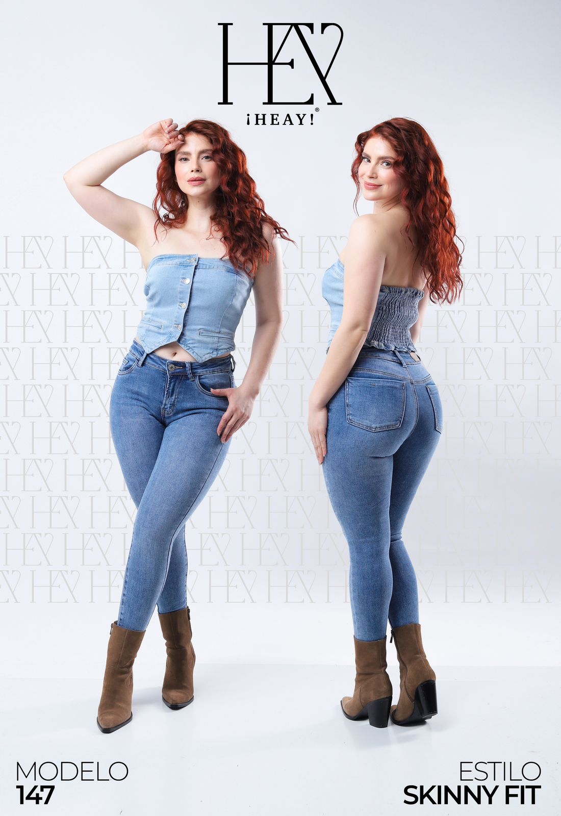 Heay jeans skinny HY 147