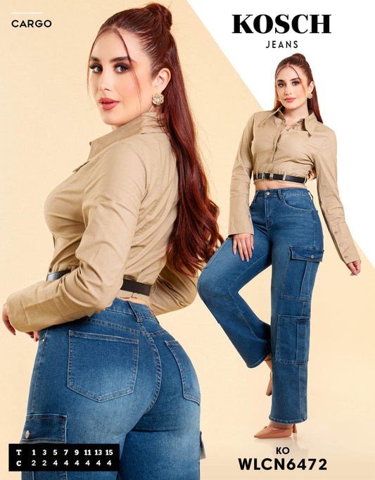 Kosch jeans cargo KO 6472